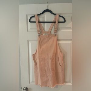 Womens Cotton On Overall Dress Mini Coverall
Pinafore Apron Adjustable Straps 10